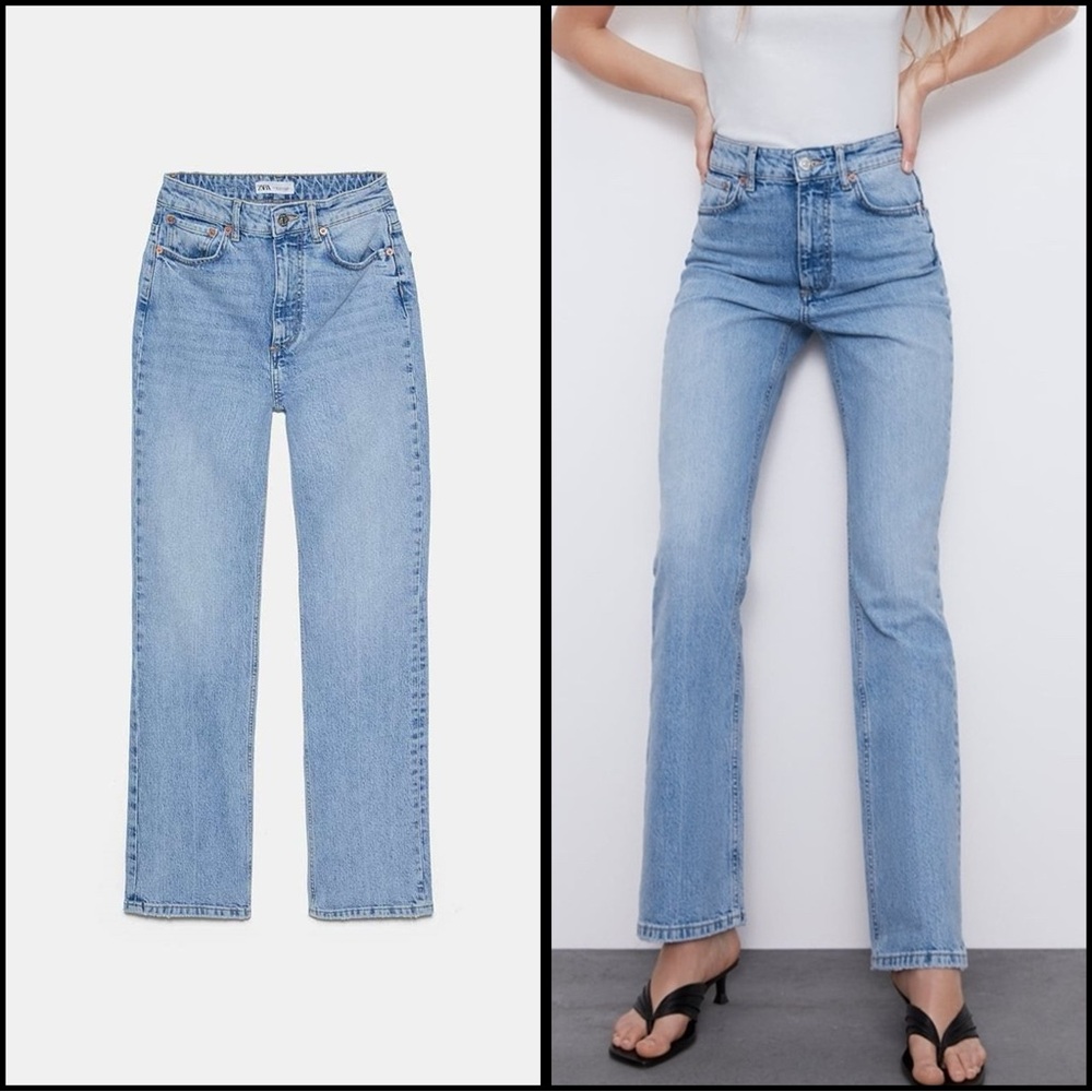 Zara Light Blue Women Jeans